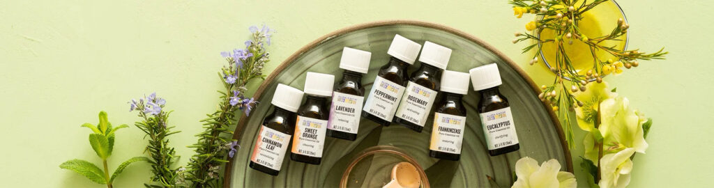 Aura Cacia essential Oils Picture.