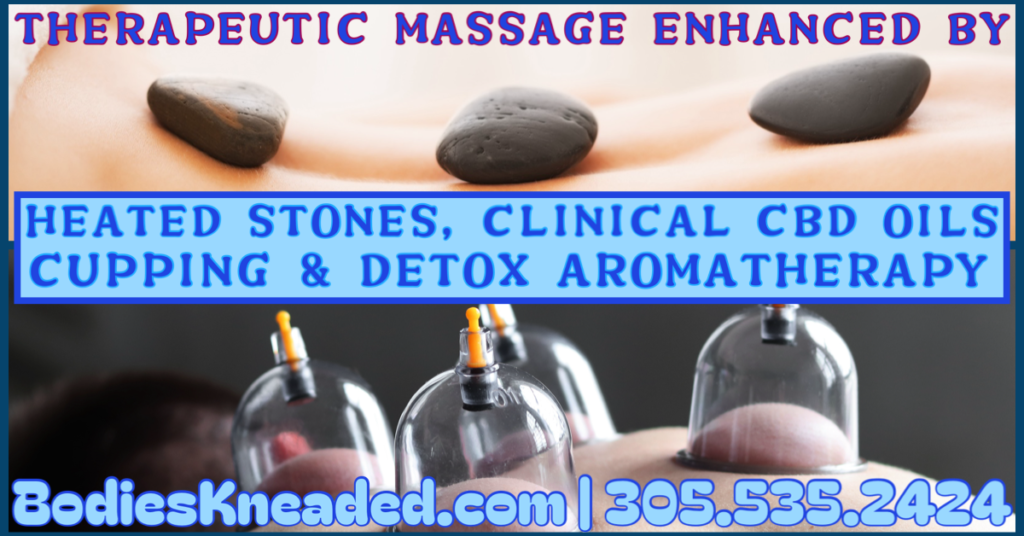 Massage with stones & Cupping Bodies Kneaded Massage Spa